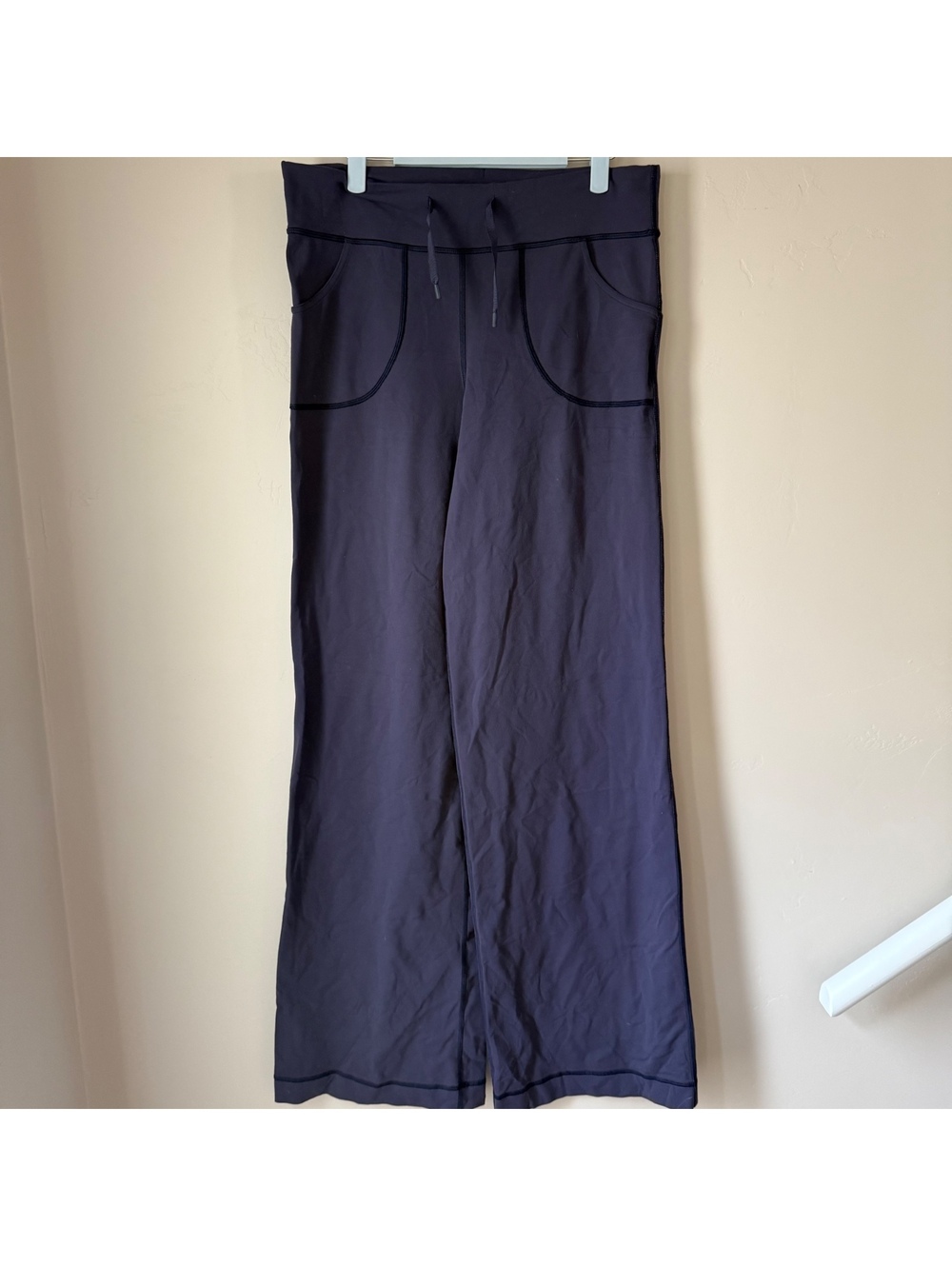 Lululemon Be Still Wide-Leg Yoga Pants Blue | 8 Tall